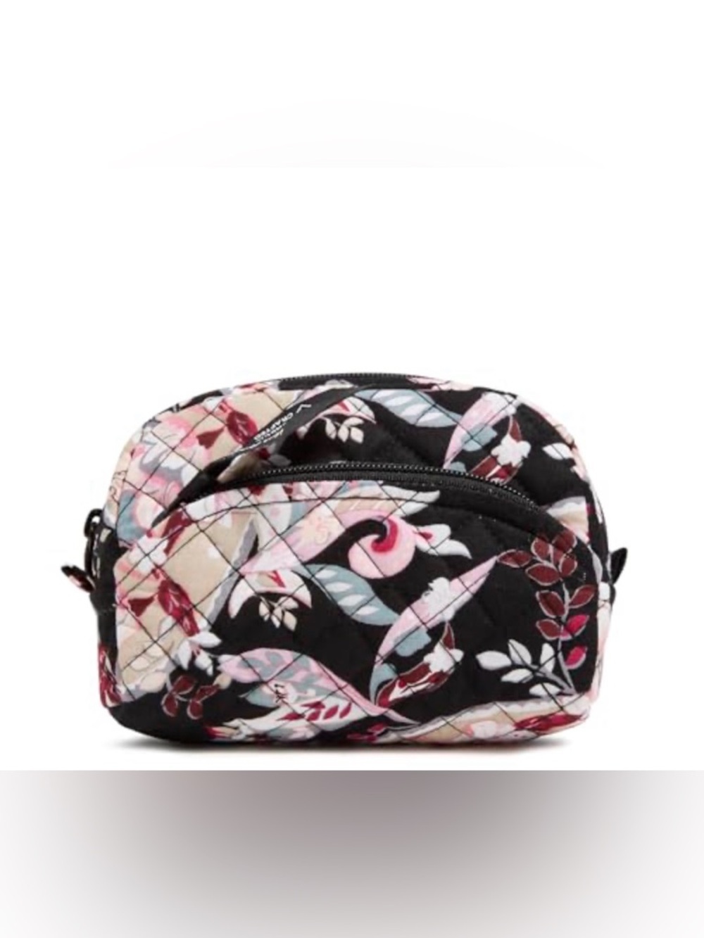 Vera Bradley Women's Cotton Medium Cosmetic Makeup Organizer Bag